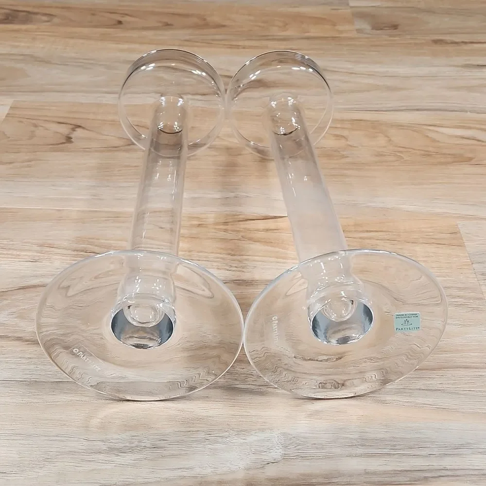 🩵NIB PartyLite Clearly Creative Versatile Candle Holder Set - Picture 7 of 8